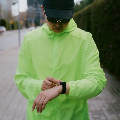 Textilný remienok Suunto 22mm, čierny, veľkosť S/M + M/L