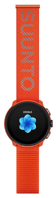 Textilný remienok Suunto 22mm, oranžový, veľkosť S/M + M/L