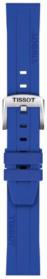 Silikónový remienok T852.051.023 18mm, modrý, Quick Release