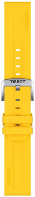 Silikónový remienok Tissot T852.050.993 22mm, žltý, Quick Release