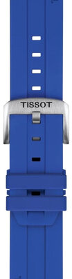 Silikónový remienok Tissot T852.051.021 22mm, modrý, Quick Release
