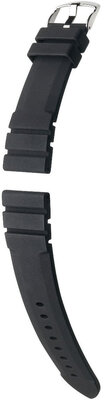 Silikónový remienok Hirsch Seadiver L 40578850-2, čierny, dĺžka L