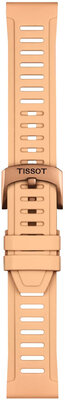 Silikónový remienok Tissot T852.050.298 21mm, béžový