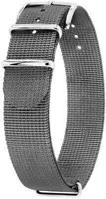 Textilný popruh Hirsch Rush Recycle XL 40536030-2, sivý, dĺžka XL