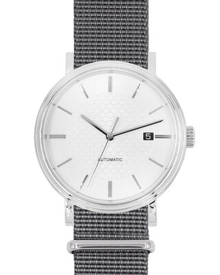 Textilný remienok Hirsch Rush Recycle XL 40536030-2, šedý, dĺžka XL