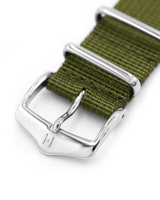 Textilný popruh Hirsch Rush Recycle XL 40536040-2, zelený, dĺžka XL