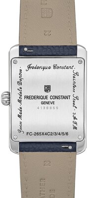 Frederique Constant Classics Carrée Quartz Calendar Moonphase FC-265S4C6