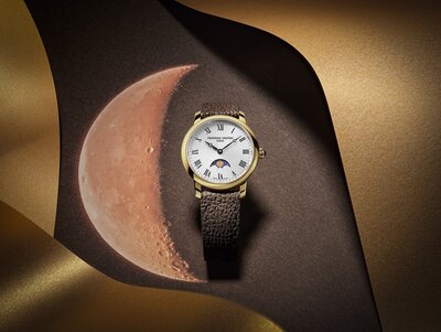 Frederique Constant Classics Slimline Ladies Quartz Moonphase FC-206RS1S5