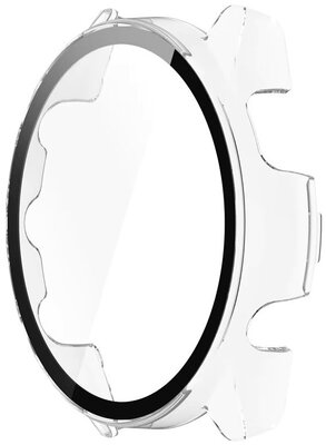 Ochranný kryt (pro Garmin Forerunner 165), plastový, priehľadný + sklíčko