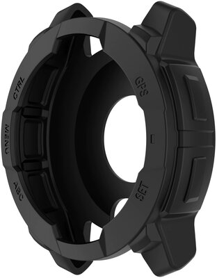 Ochranný kryt (pro Garmin Instinct 3, 45mm), plastový, čierny