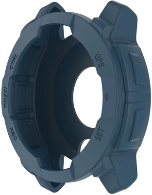 Ochranný kryt (pro Garmin Instinct 3, 45mm), plastový, modrý