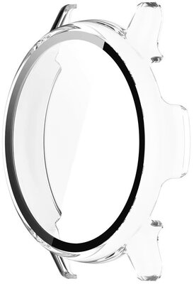 Ochranný kryt (pro Garmin Vívoactive 5), plastový, priehľadný + sklíčko