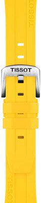 Silikónový remienok Tissot T852.050.994 20mm, žltý, Quick Release