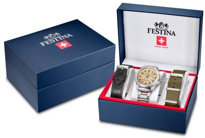 Festina Swiss Made 20081/1 (+ 2 náhradné popruhy)