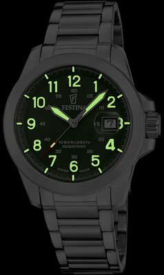 Festina Swiss Made 20081/3 (+ 2 náhradné popruhy)