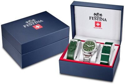 Festina Swiss Made 20081/3 (+ 2 náhradné popruhy)