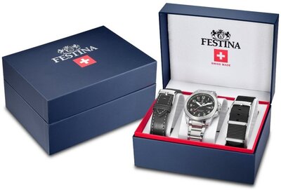 Festina Swiss Made 20081/4 (+ 2 náhradné popruhy)