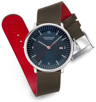 Mondaine Doppio Quartz MLE.41240.LGV