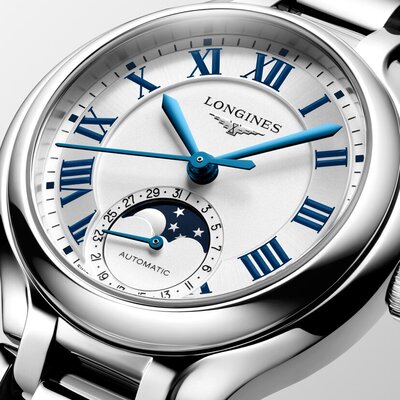 Longines Elegance PrimaLuna Automatic Moonphase L8.126.4.71.6