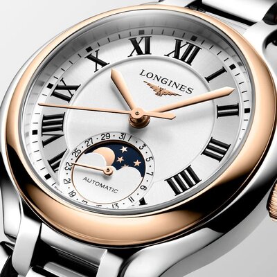 Longines Elegance PrimaLuna Automatic Moonphase L8.126.5.71.7