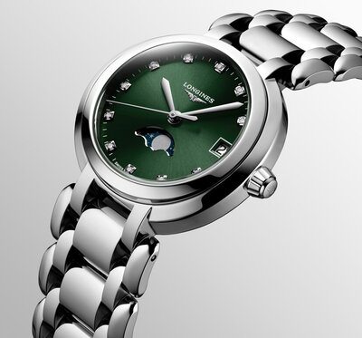 Longines Elegance PrimaLuna Quartz Moonphase L8.115.4.67.6