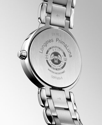 Longines Elegance PrimaLuna Quartz Moonphase L8.115.4.67.6