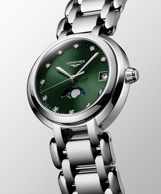 Longines Elegance PrimaLuna Quartz Moonphase L8.115.4.67.6