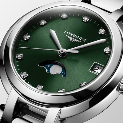 Longines Elegance PrimaLuna Quartz Moonphase L8.115.4.67.6
