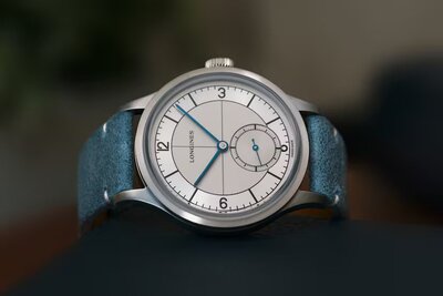 Longines Heritage Classic Automatic L2.828.4.73.2 Sector Dial (+ náhradní řemínek)