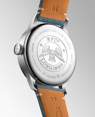 Longines Heritage Classic Automatic L2.828.4.73.2 Sector Dial (+ náhradní řemínek)