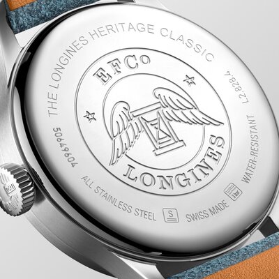 Longines Heritage Classic Automatic L2.828.4.73.2 Sector Dial (+ náhradní řemínek)