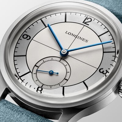Longines Heritage Classic Automatic L2.828.4.73.2 Sector Dial (+ náhradní řemínek)