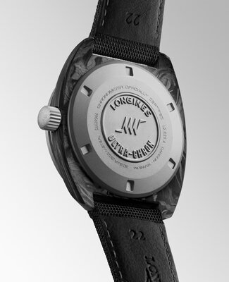 Longines Heritage Ultra-Chron Automatic Carbon Chronometr L2.839.4.52.2
