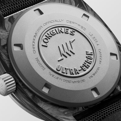 Longines Heritage Ultra-Chron Automatic Carbon Chronometr L2.839.4.52.2