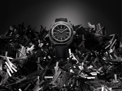 Longines Heritage Ultra-Chron Automatic Carbon Chronometr L2.839.4.52.2