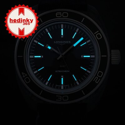Longines Heritage Ultra-Chron Automatic Carbon Chronometr L2.839.4.52.2