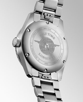 Longines Spirit Zulu Time Automatic GMT Chronometr L3.802.4.60.6
