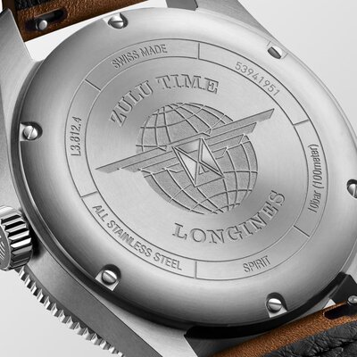 Longines Spirit Zulu Time Automatic GMT Chronometr L3.812.4.63.2