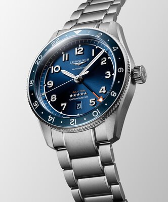 Longines Spirit Zulu Time Automatic GMT Chronometr L3.812.4.93.6
