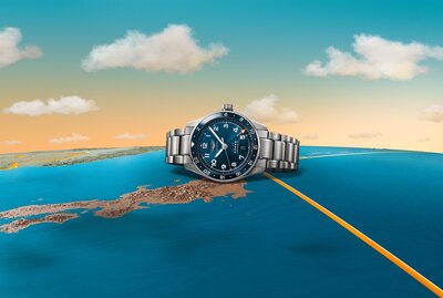 Longines Spirit Zulu Time Automatic GMT Chronometr L3.812.4.93.6