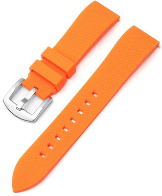 Silikónový remienok Ricardo Fermo, oranžový V2