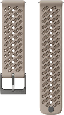 Silikónový remienok Suunto 22mm (pro Suunto Athletic 8), šedý, Quick Release, veľkosť S+M