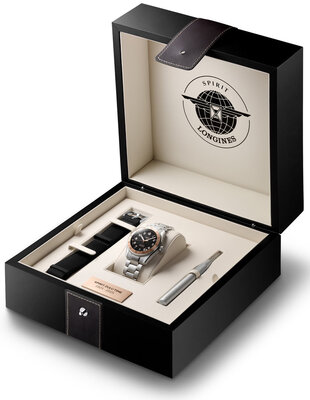Longines Spirit Zulu Time 1925 Automatic GMT Chronometr L3.803.5.53.6 (+ náhradný náramok)
