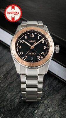 Longines Spirit Zulu Time 1925 Automatic GMT Chronometr L3.803.5.53.6 (+ náhradný náramok)