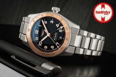 Longines Spirit Zulu Time 1925 Automatic GMT Chronometr L3.803.5.53.6 (+ náhradný náramok)