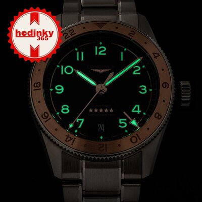 Longines Spirit Zulu Time 1925 Automatic GMT Chronometr L3.803.5.53.6 (+ náhradný náramok)