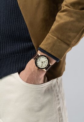 Hamilton Khaki Aviation Pilot Pioneer Mechanical Small Second H76709510