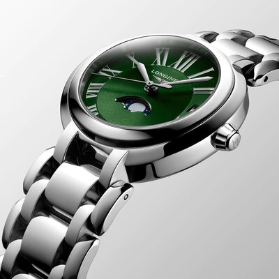 Longines Elegance PrimaLuna Quartz Moonphase L8.115.4.61.6