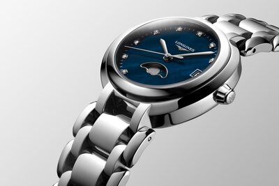 Longines Elegance PrimaLuna Quartz Moonphase L8.115.4.98.6