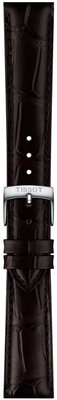 Kožený remienok Tissot T852.051.032 18mm, hnedý, Quick Release